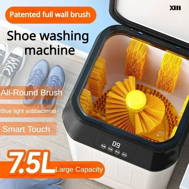 Shoe washing machine fully automatic washing and stripping small shoe and sock cleaning machine portable and easy to operate