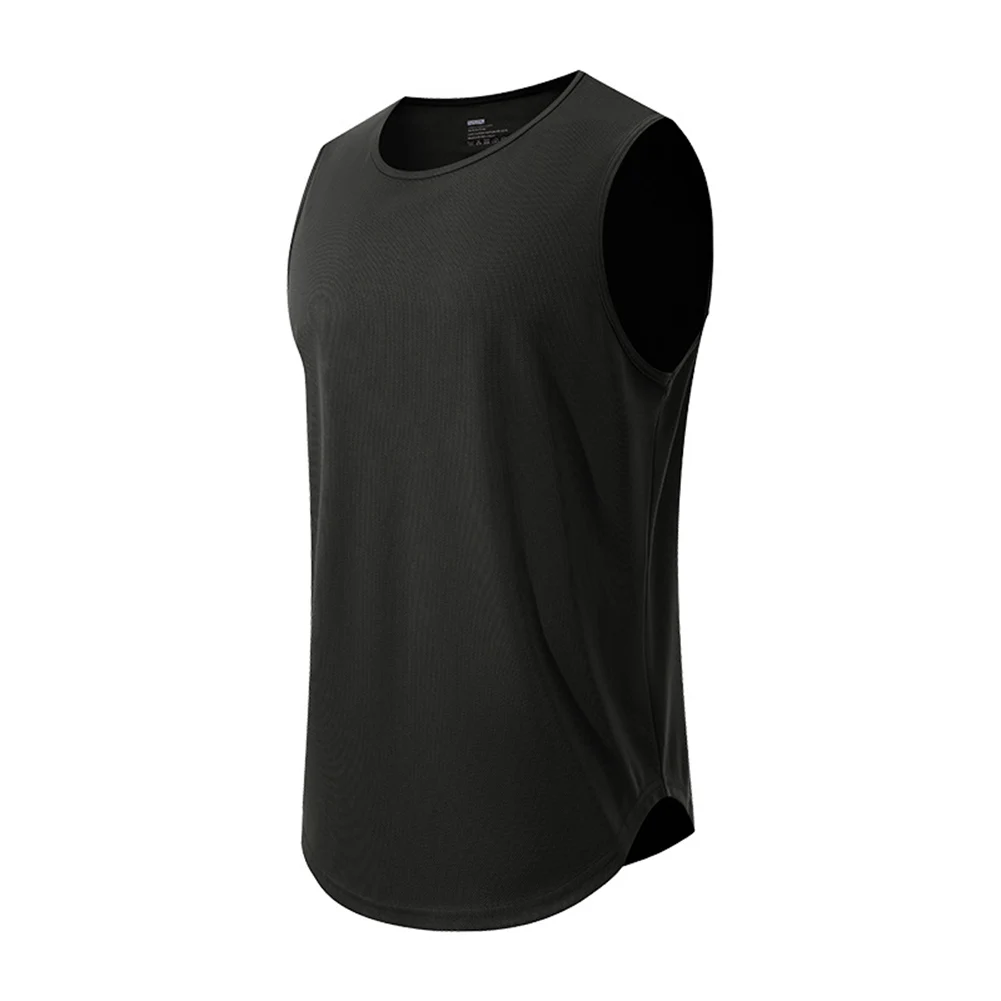 

Fitness Activities Fitness Tank Tops Quick-dry Sleeveless Casual Application Daily Use Holiday Wear O-neck Neckline
