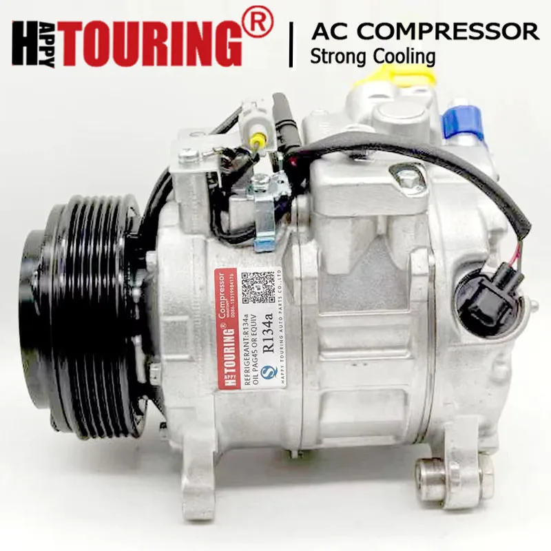 For CAR Aircon A/C AC COMPRESSOR BMW 520d F11 F10 F07 2011 2012 2013 2014 2015 2016 2017 64529399072 64529225703