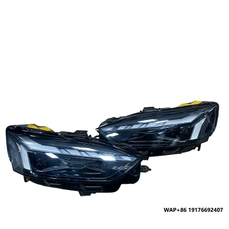 Suitable for 17-25Audi A5 Headlight Assembly Refitting RS5 Dynamic Daytime Running Lamp LED Lens Water Steering.