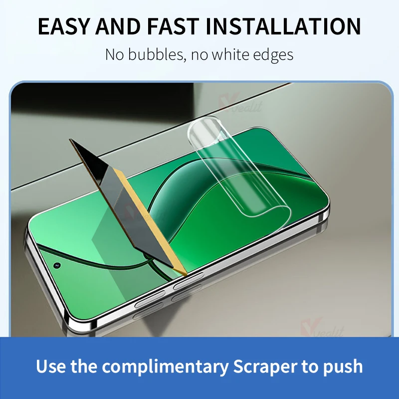 2-4 قطعة فيلم هيدروجيل من السيليكون الناعم لـ Realme 13 12 11 10 9 Pro Plus واقي للشاشة لـ Realme 3 5 Pro X3 SuperZoom وليس الزجاج