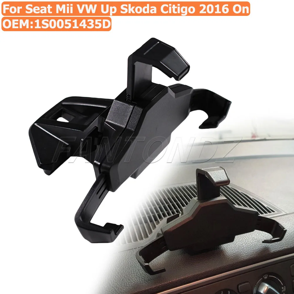 Armaturenbrett montierter Telefonhalter für Seat Mii VW Up Skoda Citigo 2016, 1S0051435D Armaturenbrett-Telefon-Befestigungshalterung, Telefonhalter