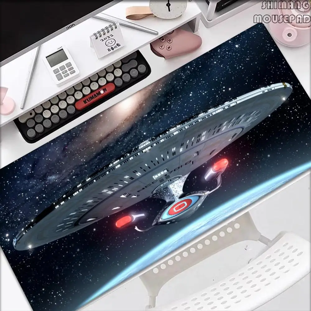 

Show Star Trek The Next Generation большой коврик для мыши для киберспорта гладкий гибкий резиновый геймерский ПК компьютерная клавиатура для CSGO Mosuepad
