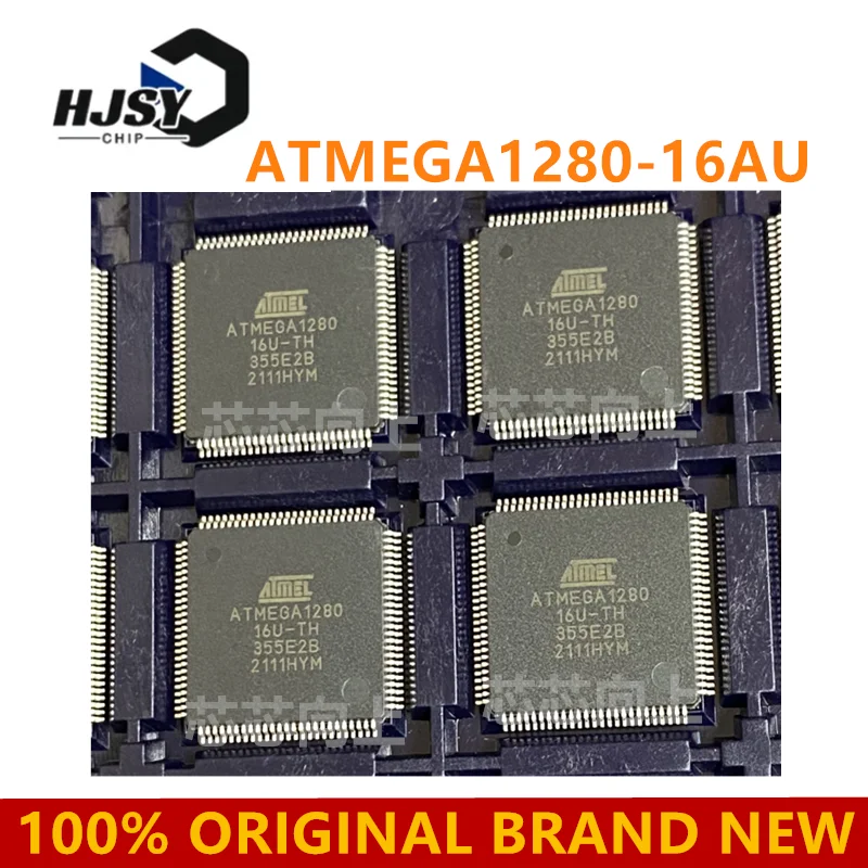 1PCS/LOT 100% NEW AND ORIGINAL ATMEGA1280-16AU ATMEGA1280 TQFP100 CHIP CHI