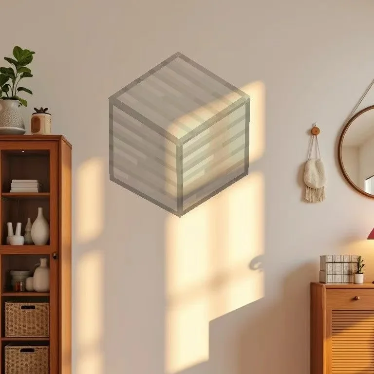 30x30cm That Reshapes Reality Illusionary Optical Illusion Pop-Up Stickers Impossible Corners Creativity Home Decoration