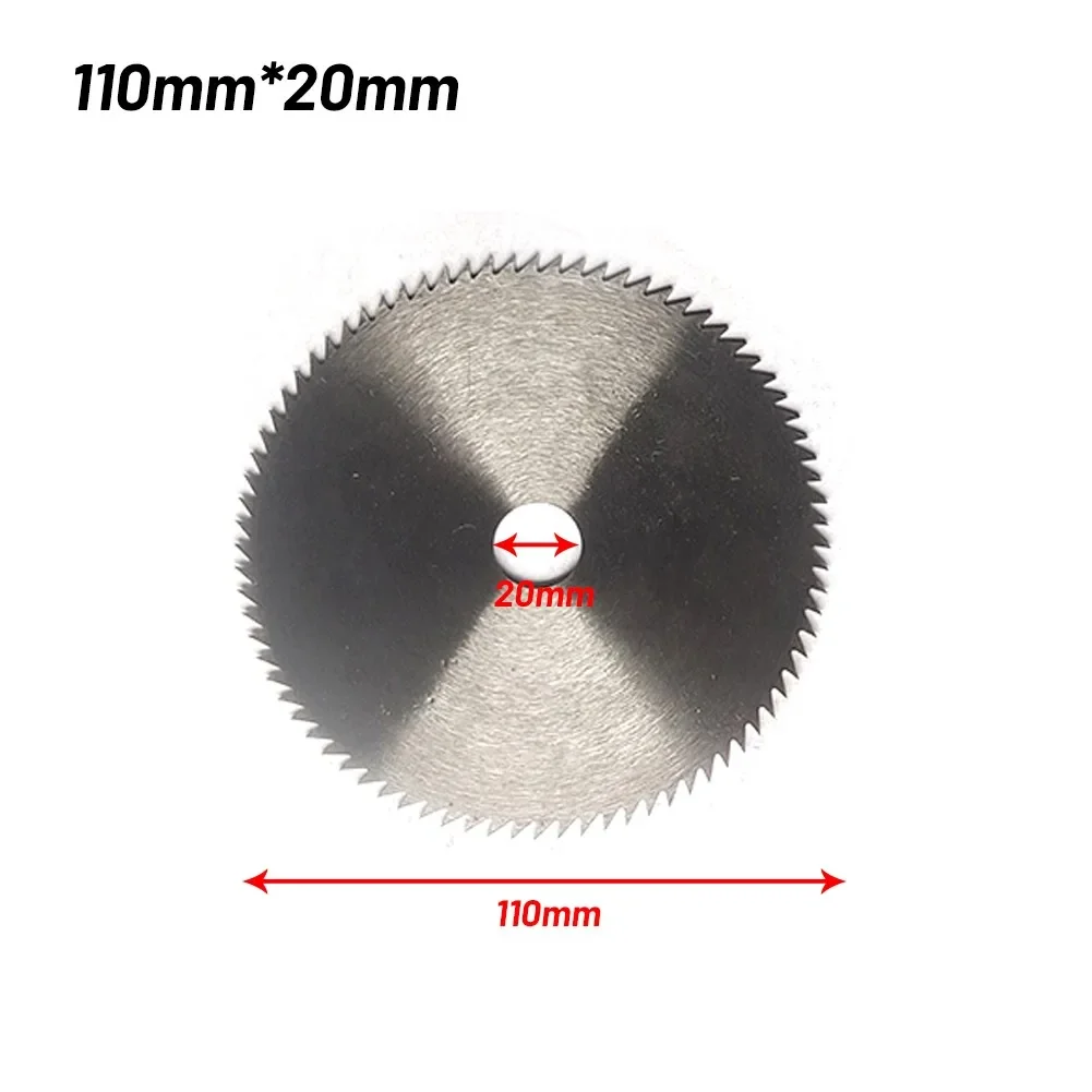 20/25Mm Diameter Bore Baja Pisau Gergaji Lingkar 110/125/150 untuk Pengrajin untuk Sudut Penggiling Utting Kayu Plastik Logam Ringan Lainnya