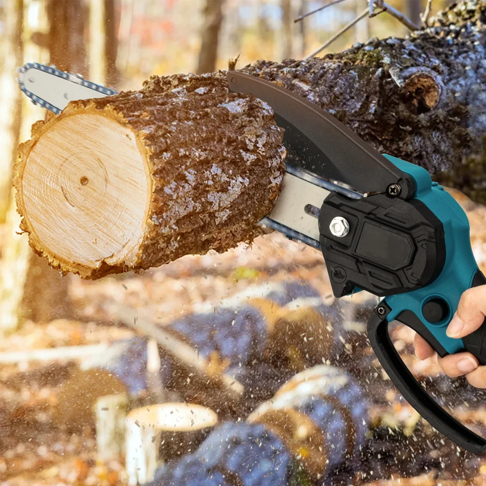 منشار كهربائي محمول لاسلكي بقو - مراجعة Gardening Tools To Cut Branches وسعره