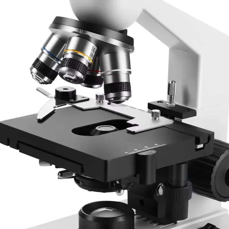 XSP-104 Optical Compound Monocular Microscope 40x-1600x Magnification for Science Lab Education Suitable for Kids and Adults
