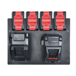 Battery Mount Holder Charger Hanging Bracket for Bosch 14.4V 18V Li-ion Battery Storage Rack Electric Tool Fixing Devices