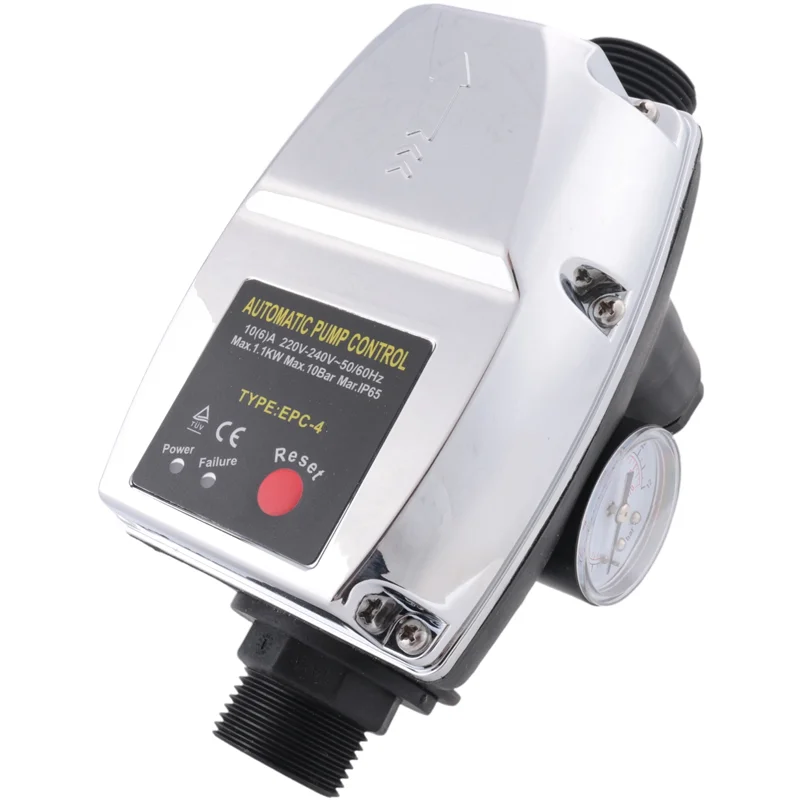 MAKE-Water Pressure Booster Starting Controller Adjustable 1 Inch Pipe Automatic Pump Control On Off Mass Flow Switch 220V