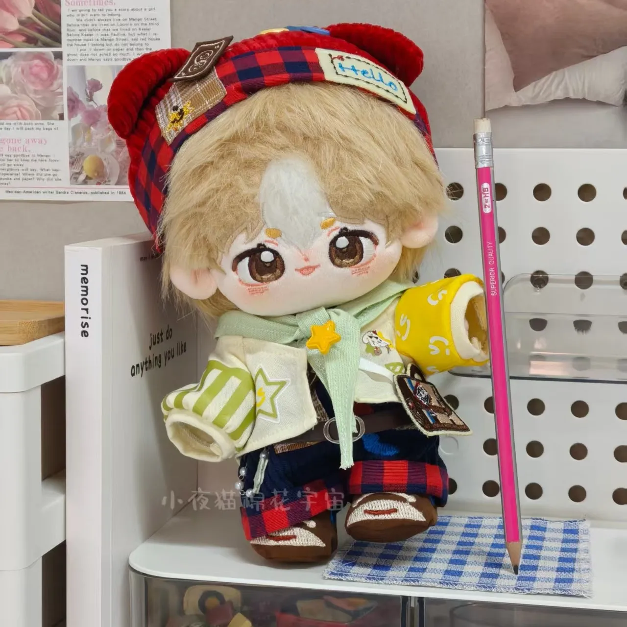 In Stock 20cm Doll Clothes Shirt Coat Jumpsuit Hat Triangle Towel Shoes Costume Suit Doll Anime Game Toy Gifts Cosplay