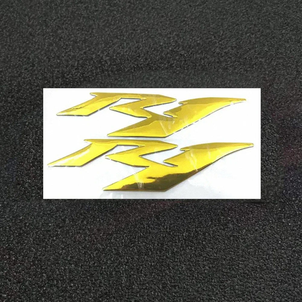 R1 3D Part Stickers Motorcycle Accessories Fueltank Fuel Tank Pad Reflective To Fairing Kit Decals For Yamaha YZF 2013 2021 2022