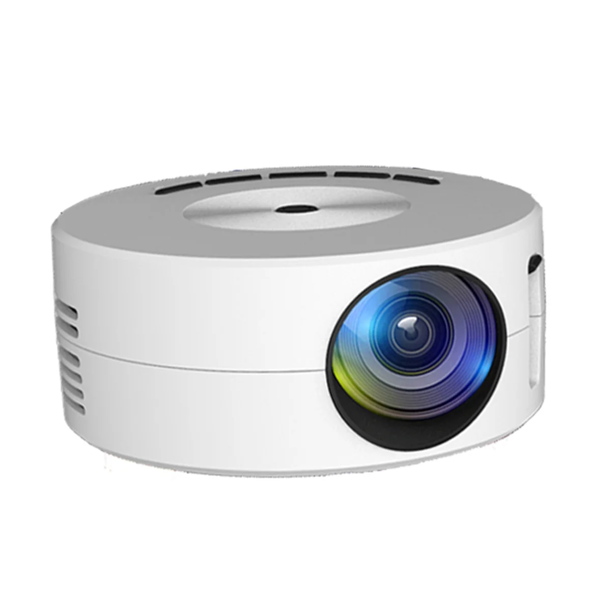 Mini proyector LED YT200, reproductor multimedia para el hogar, Proyectores portátiles de Audio, vídeo USB, proyección con cable, mismo espejo de pantalla