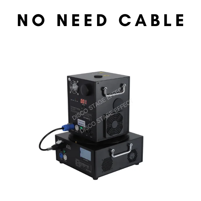 Fast Delivery Wireless Cold Spark Machine With Battery Rechargeable Inbuilt Mobile Portable Powered Packs Base Set Charger