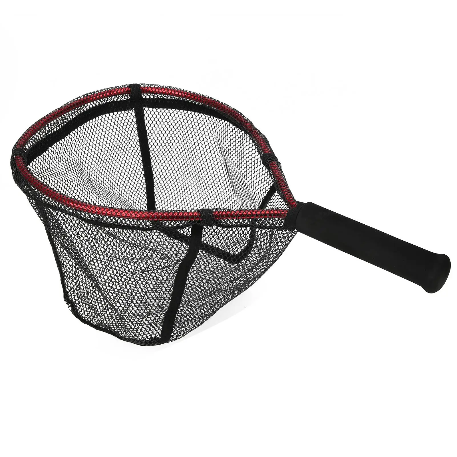 Lightweight Aluminium Alloy Fishing Net - Portable Handheld Landing Tool for Sea & Fly Fishing Tackle