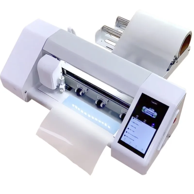 

2025 High Precision Roll Hydrogel & TPU Screen Protector Smart Film Cutting Machine For Mobile Phone Use