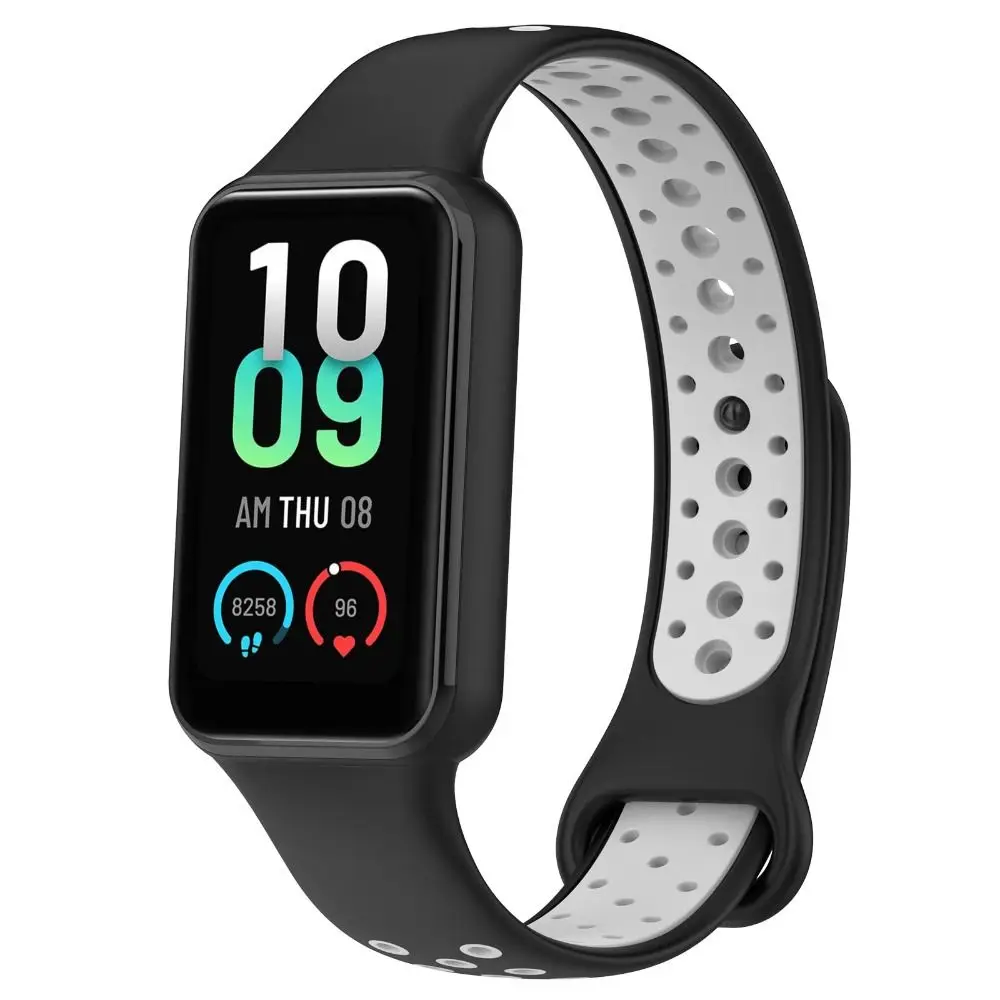 Smart Watch Breathable Two-Color Silicone Replacement Strap Bracelet For Redmi Band 2