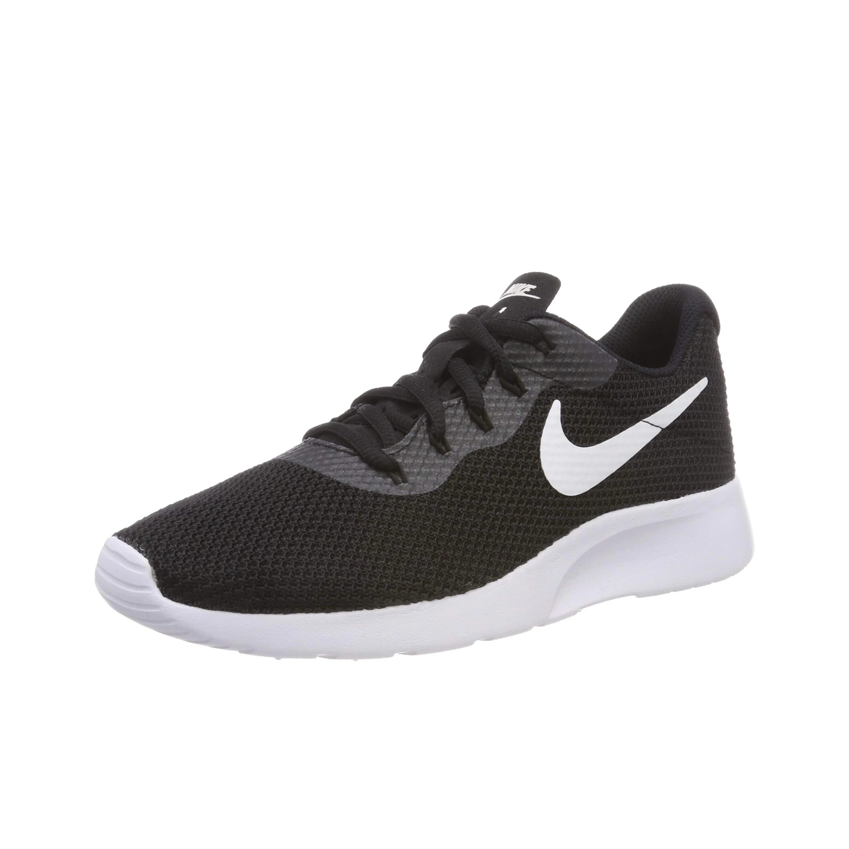 chaussures-de-course-et-d'entrainement-basses-nike-tanjun-en-cuir-artificiel-resistant-a-l'abrasion-et-respirant-pour-femmes-noir-et-blanc-921668-007