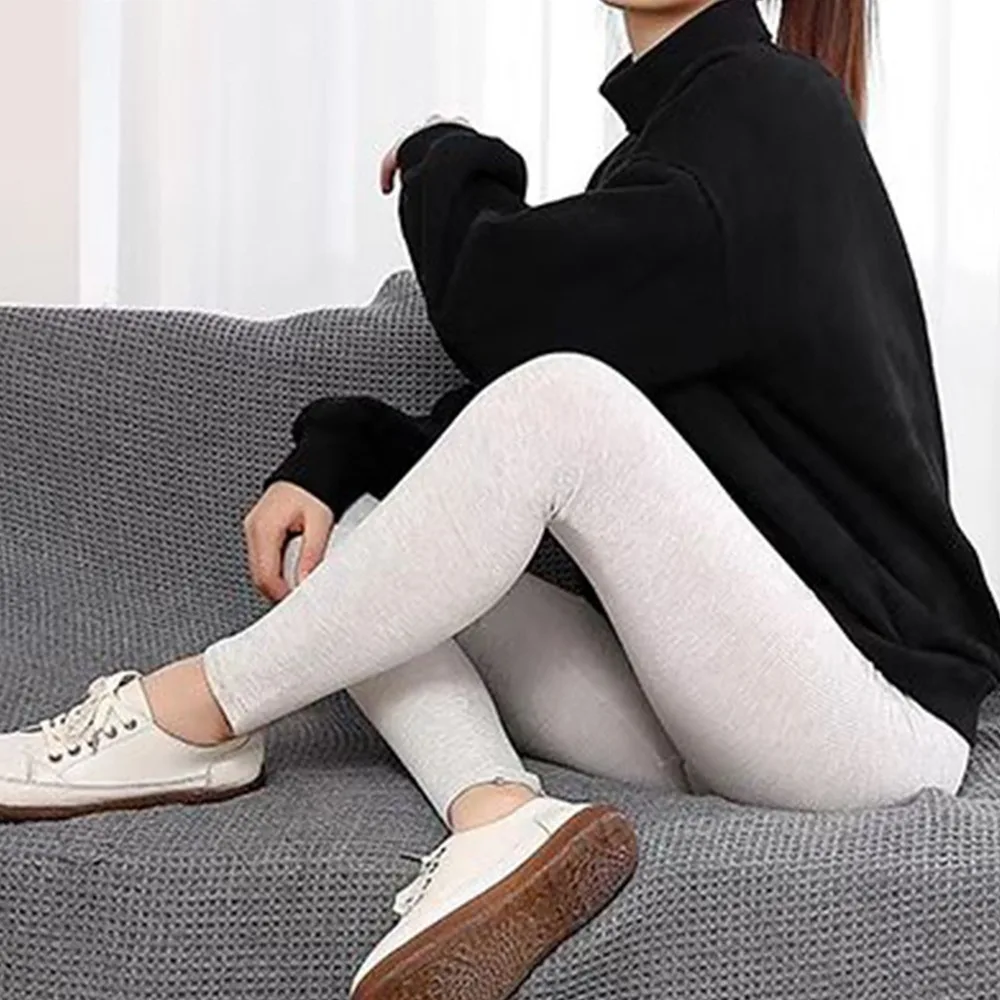 Threaded Ribbed Leggings Casual Cotton External Penetration High Waist Pants Sexy Warm Tightening And Hip Lifting Pants Women