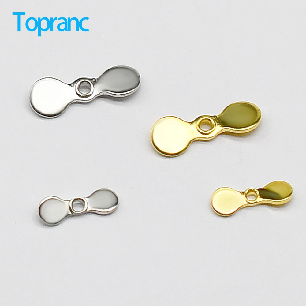 100Pcs Mini Metal Propeller Spinner Blades Gold Silver Rotating Sequins DIY Fishing Lure Making Accessory for Spinnerbait