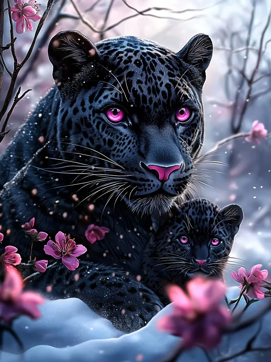

Jigsaw Puzzles Black Panther Winter Puzzle Games Family Fun Puzzles Educational Toys reative Gifts for Teenagers and Adults