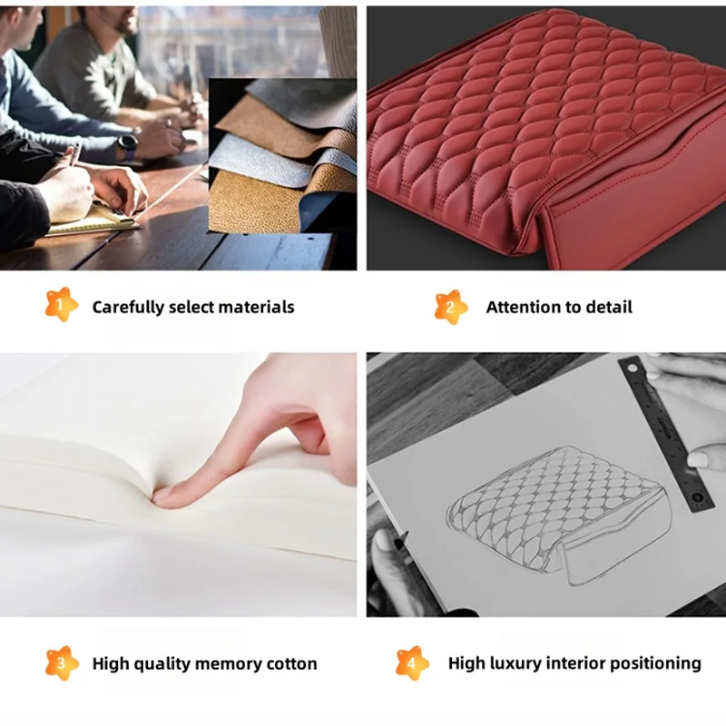 مسند ذراع السيارة حصيرة رغوة الذاكرة صندوق مسند ذراع السيارة منصات لشروليه سبارك كابتيفا كروز المقتفي أورلاندو تراكس أبيكا نوبيرا ماليب