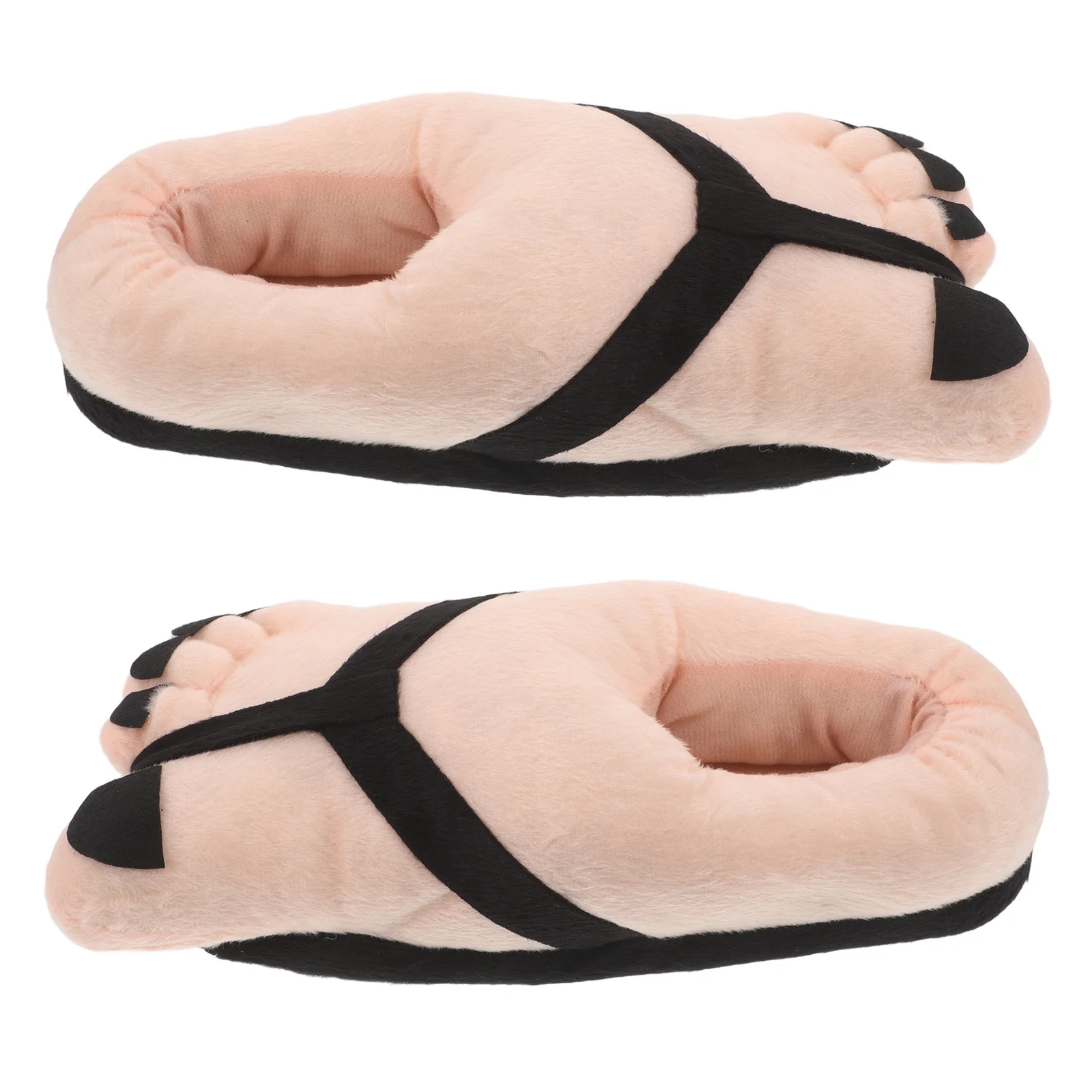1 par de chinelos de pés gigantes, sapatos de brincadeira grandes para baile de máscaras, festa de halloween, fantasia cosplay, adultos, tamanho 34-40, novidade