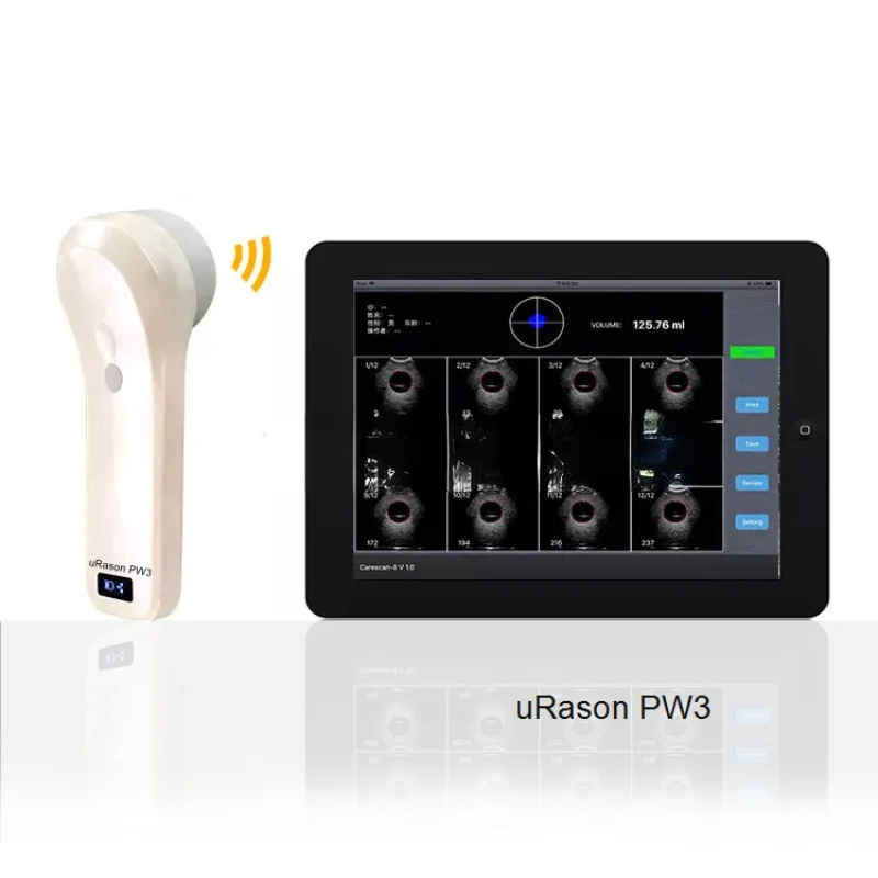 uRason PW3 waterproof medical apparatus array probe portable wireless bladder scanner ultrasound probe