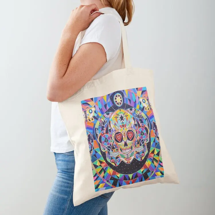 

Love and Death Tote Bag Reusable bags Big bag women Canvas stote bag ecological bags