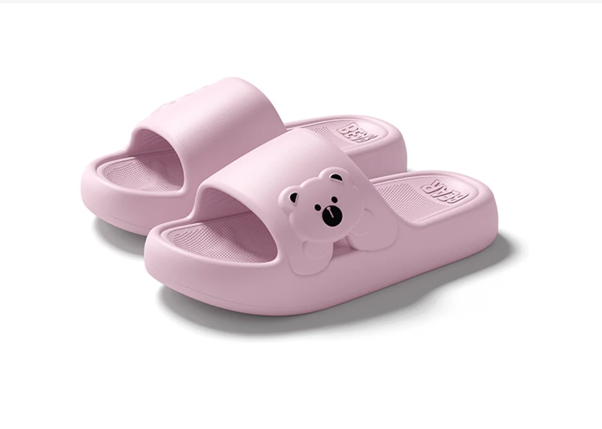 

Summer Home Cushioned Thickened Soft Bottom Slippers For Outer Wearing Women Fashion House Slides Shower Sandals Extremely Comfy