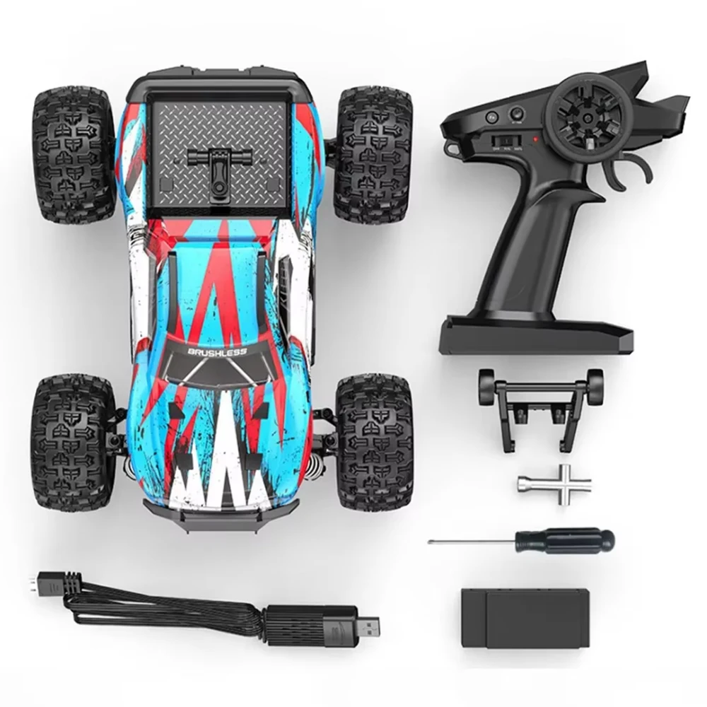 MJX Hyper Go 16208/16209/16210 Rc Car Bezszczotkowy, szybki 4WD Zdalnie sterowana ciężarówka terenowa z dużymi kołami Rc Cars Zabawki dla dorosłych