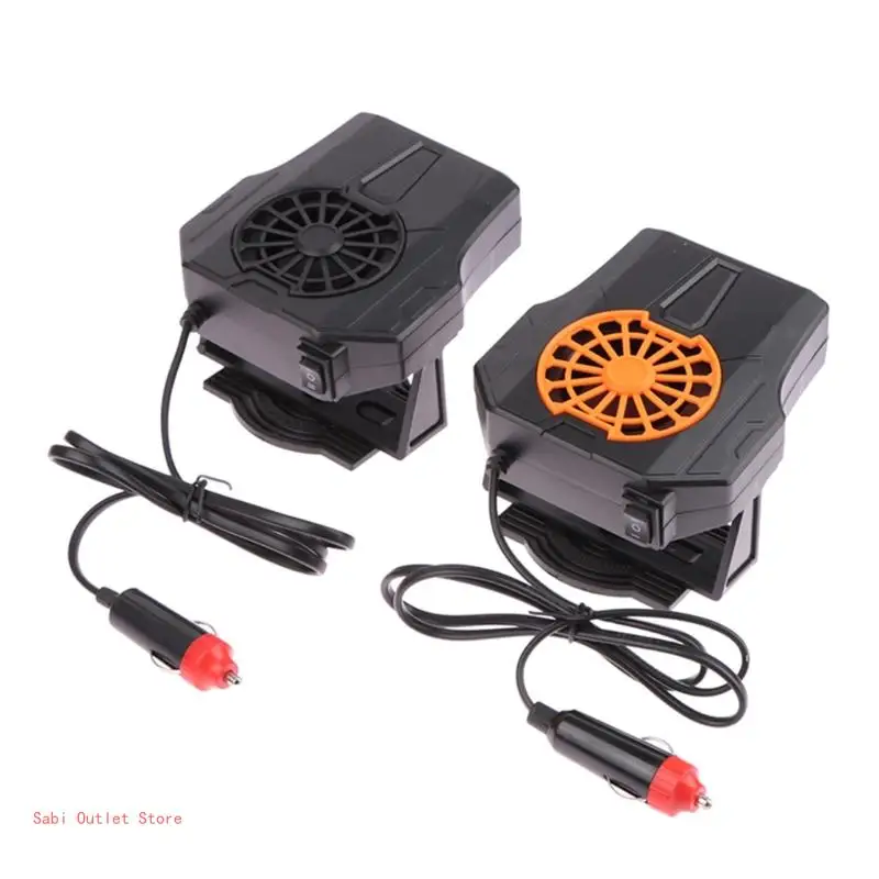 

Portable Adjustable Vehicle Electric Heating Dryer Fan Windshield Defroster