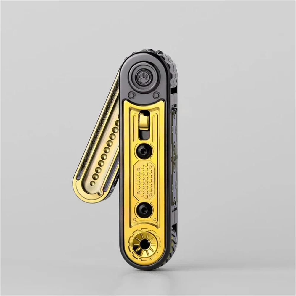 Cybers ​ ​ Fidget Spinner en alliage de Zirconium, jouets EDC, curseur Anti-Stress, Spinner à main, soulagement de l'anxiété du tdah, jouets sensoriels