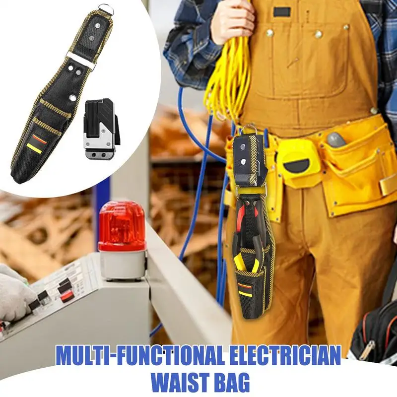 

Pliers Holder For Belt Electrician Tool Pouch Quick Release Multifunctional Utility Holder Work Organizer For Construction