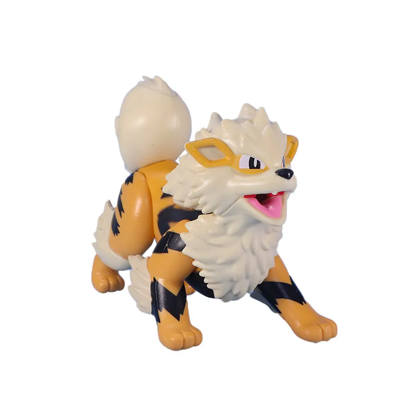 WCT Official Growlithe Arcanine Figure Pokemon Collectible Model Toy view 5