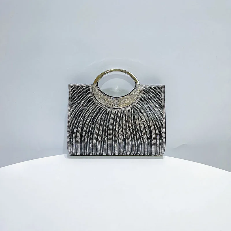 

Fashion Chain Shoulder Bags Wedding Party Purse Diamond Ladies Luxury Evening Bags Clutches Women Glitter Banquet Handbags