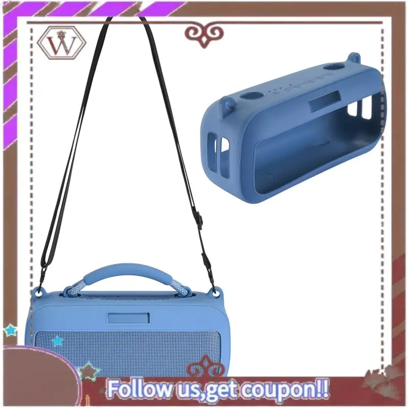 غطاء مقبض من السيليكون ABBG بديل لمكبر الصوت المحمول Bose Soundlink Max