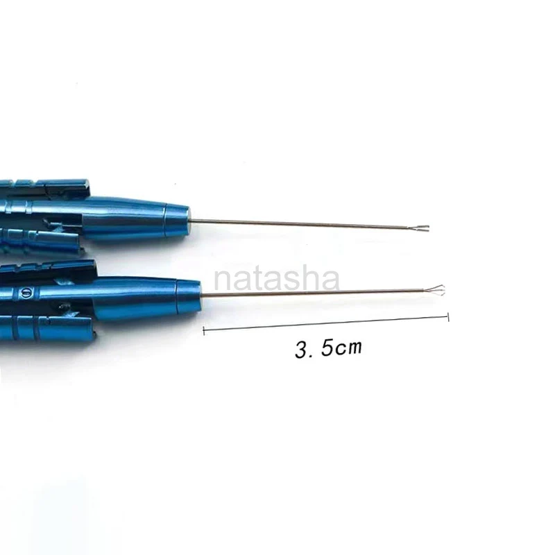 Ophthalmic Capsulorhexis กรรไกร 23G Intraocular กรรไกร Eye ศัลยกรรมเครื่องมือ Virtreo-Retinal Capsulorhexis Forceps
