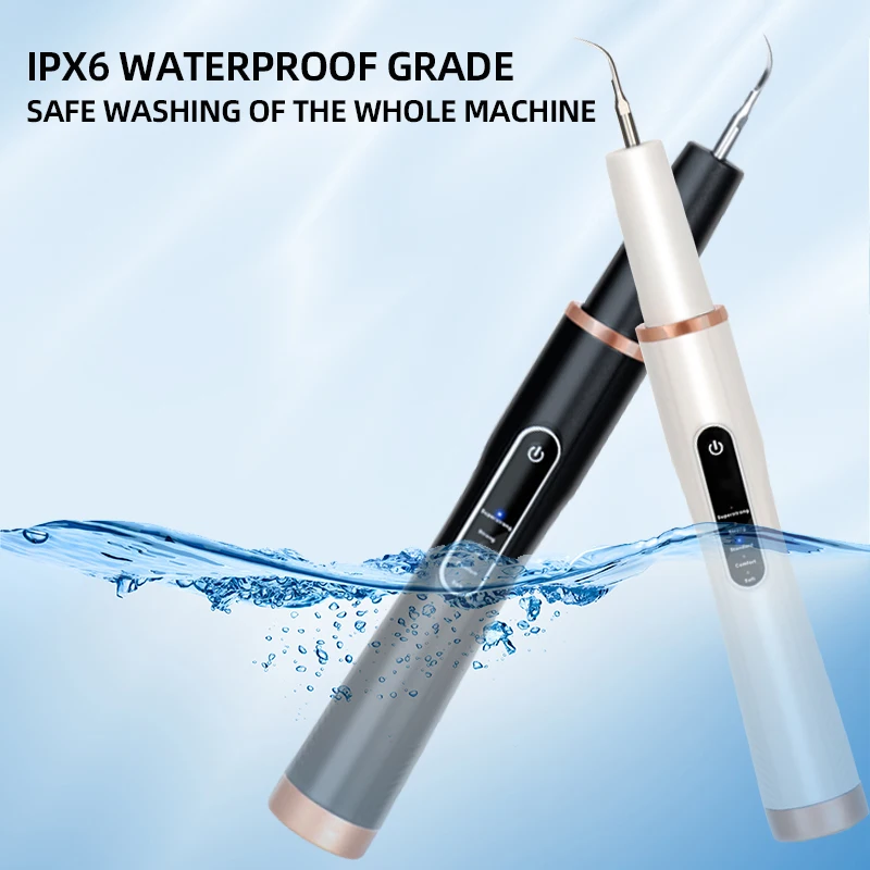 Ultrasonic Dental Scaler For Teeth Tartar Stain Tooth Calculus Remover Electric Sonic Teeth Plaque Cleaner Dental Stone Removal