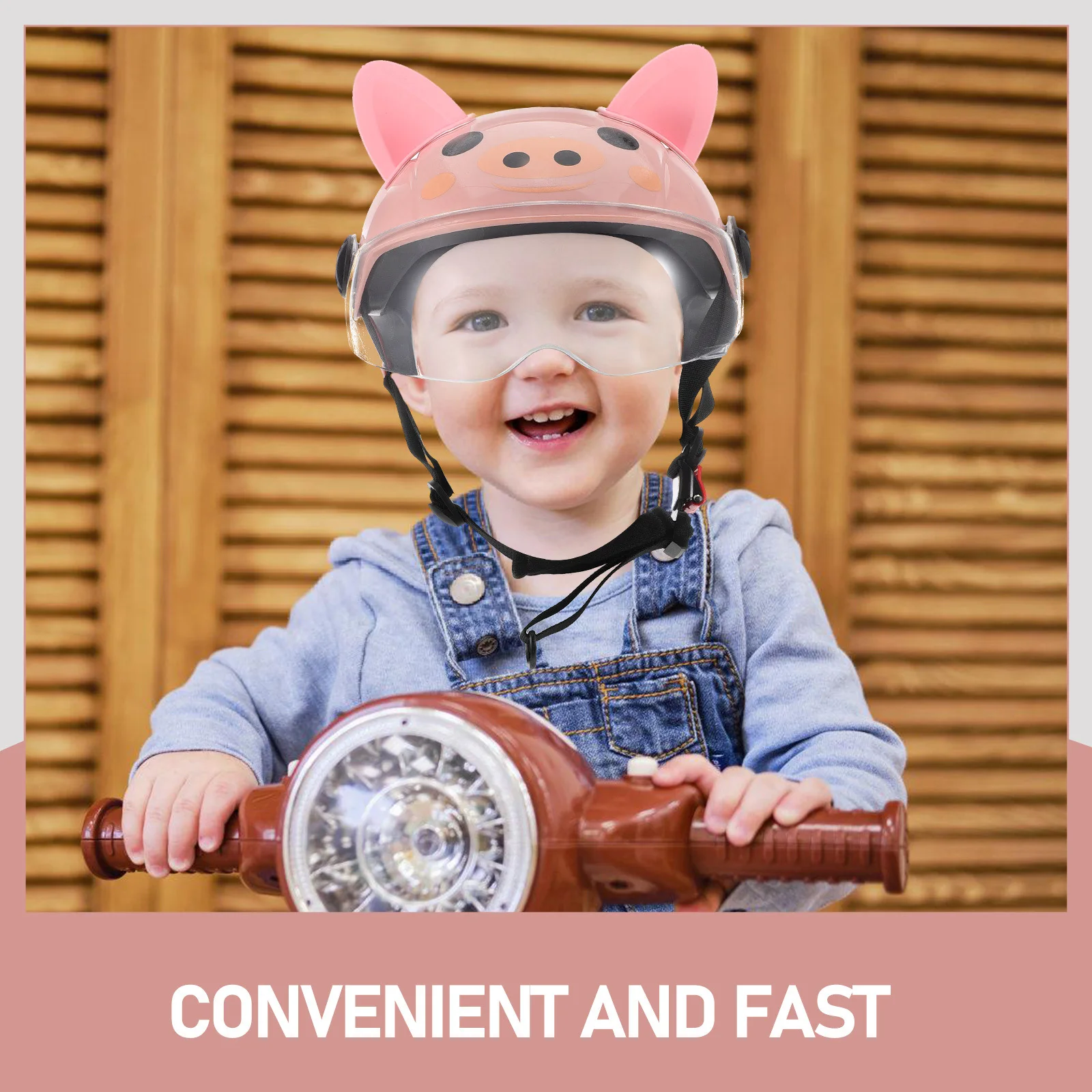 

Adjustable Kids Cartoon Design Skateboard Cycling Scooter Protection Comfortable Breathable Ears