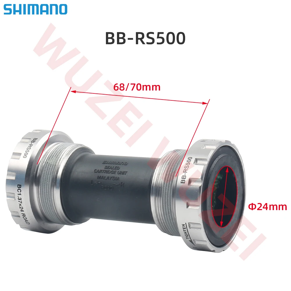 SHIMANO ULTEGRA/TIAGRA HOLLOWTECH SM-BB72-41/SM-BB72-41B/BB-RS500 Road Bike PF/BSA Bottom Bracket for GRX/SORA R3000 Carriage BB