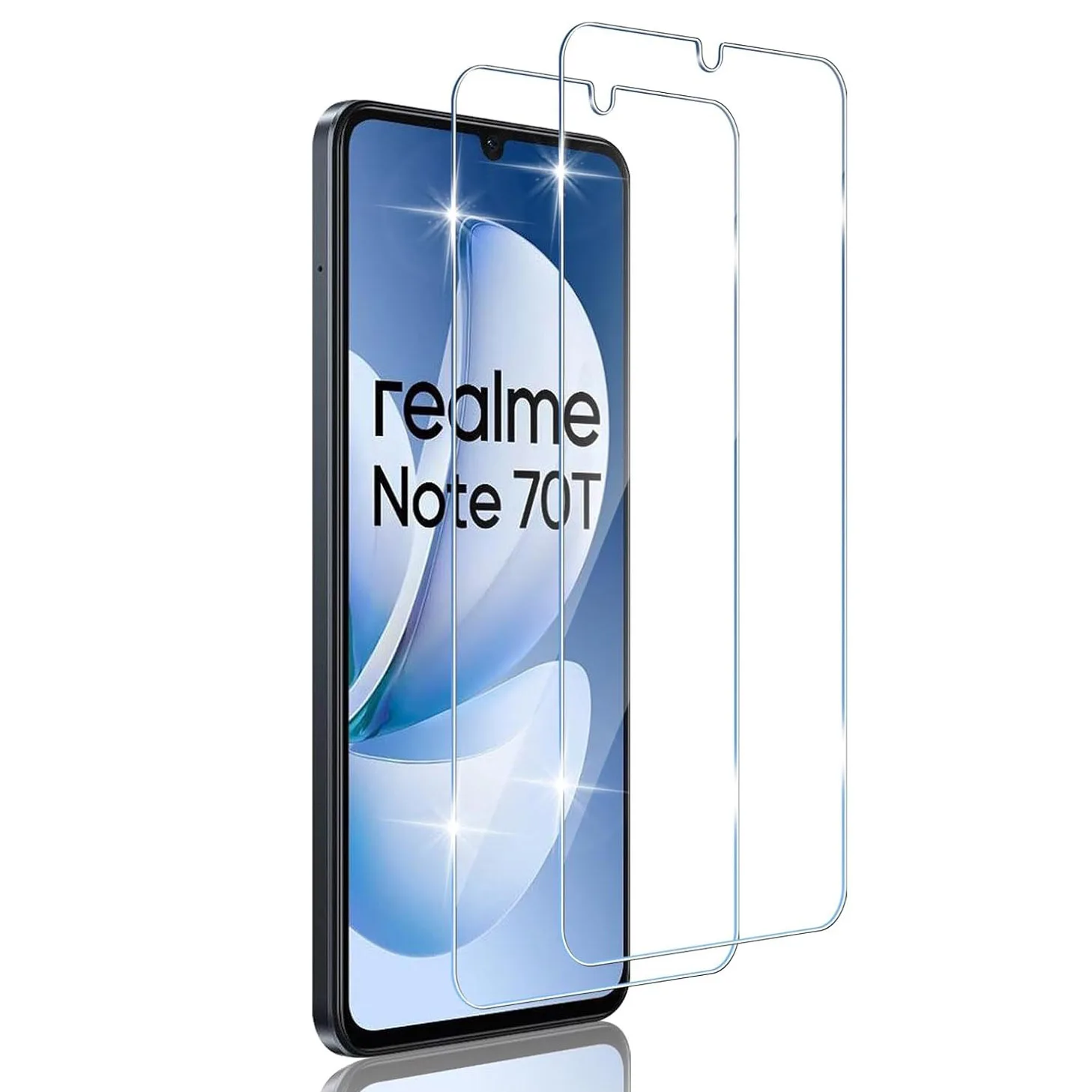 

3pcs Tempered Glass Screen Protectors For Realme Note 70T Glass Film