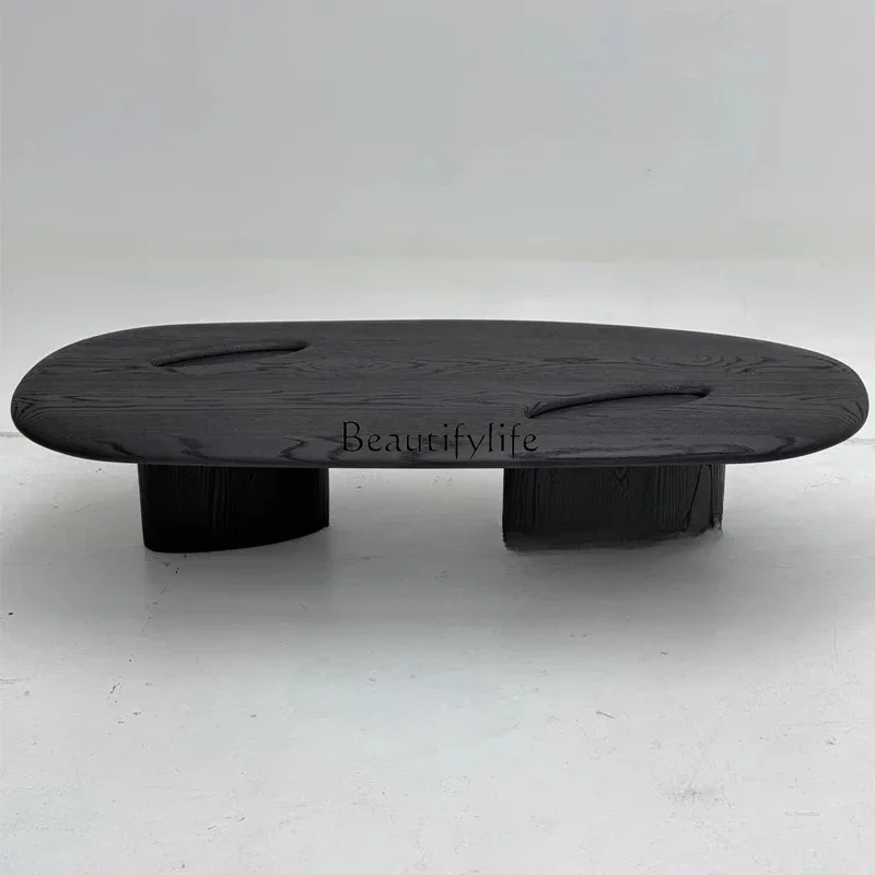 

ls 51Medieval style round marble home high-end retro coffee table