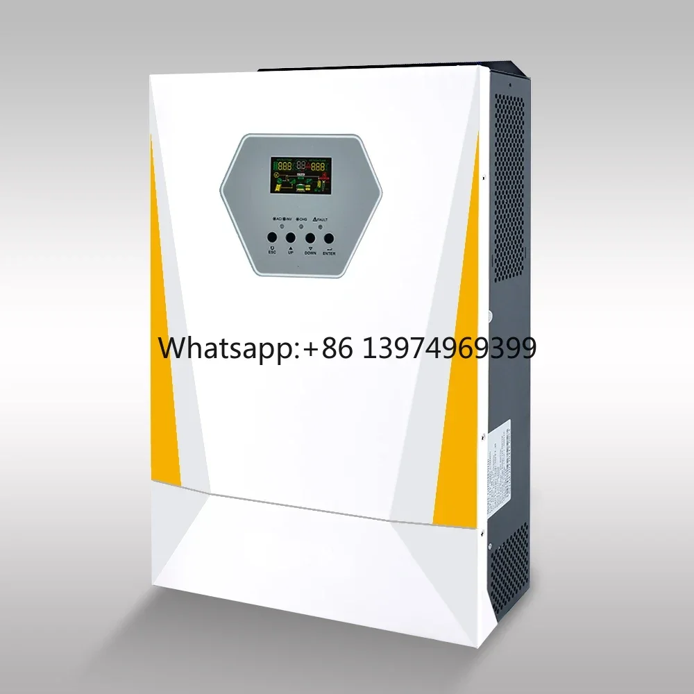 24V 48V Single Phase Pure Sine Wave 50/60Hz Hybrid Solar Inverter 3.6KW/6.2KW for Home Use