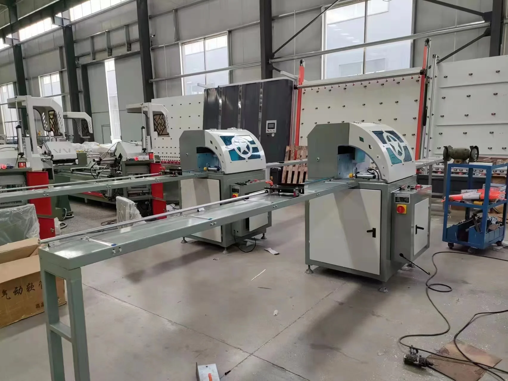 New Design Digital Single Head Any Angle Mitre Cutting Saw Aluminum Upcut Saw Machine
