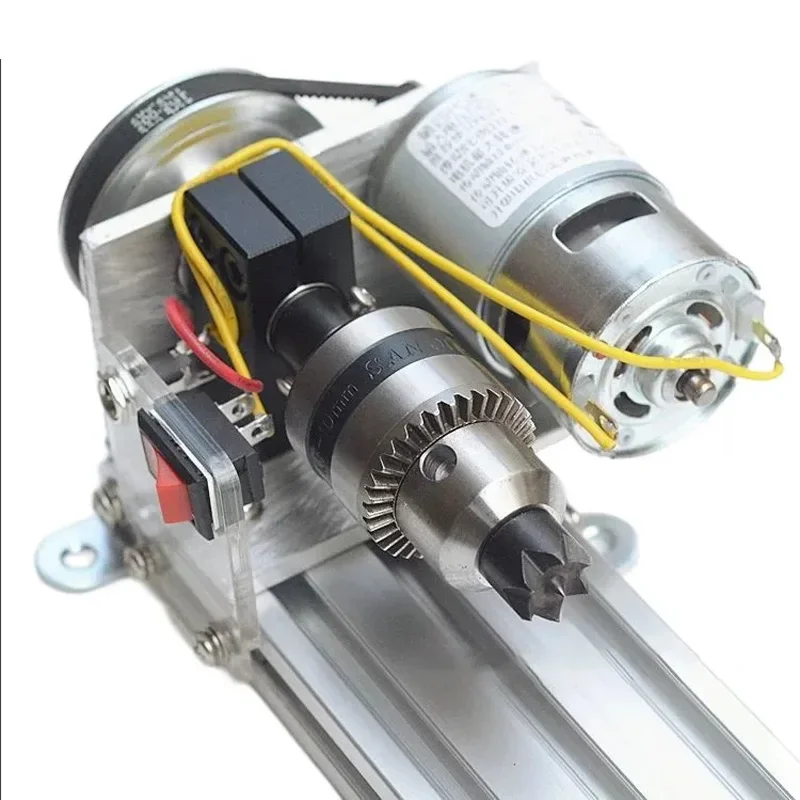 3rd/4th Generation Mini Desktop Lathes, 400MM/560MM—For Woodworking, Jewelry Making, Bead Turning, and Mini Metal Lathes
