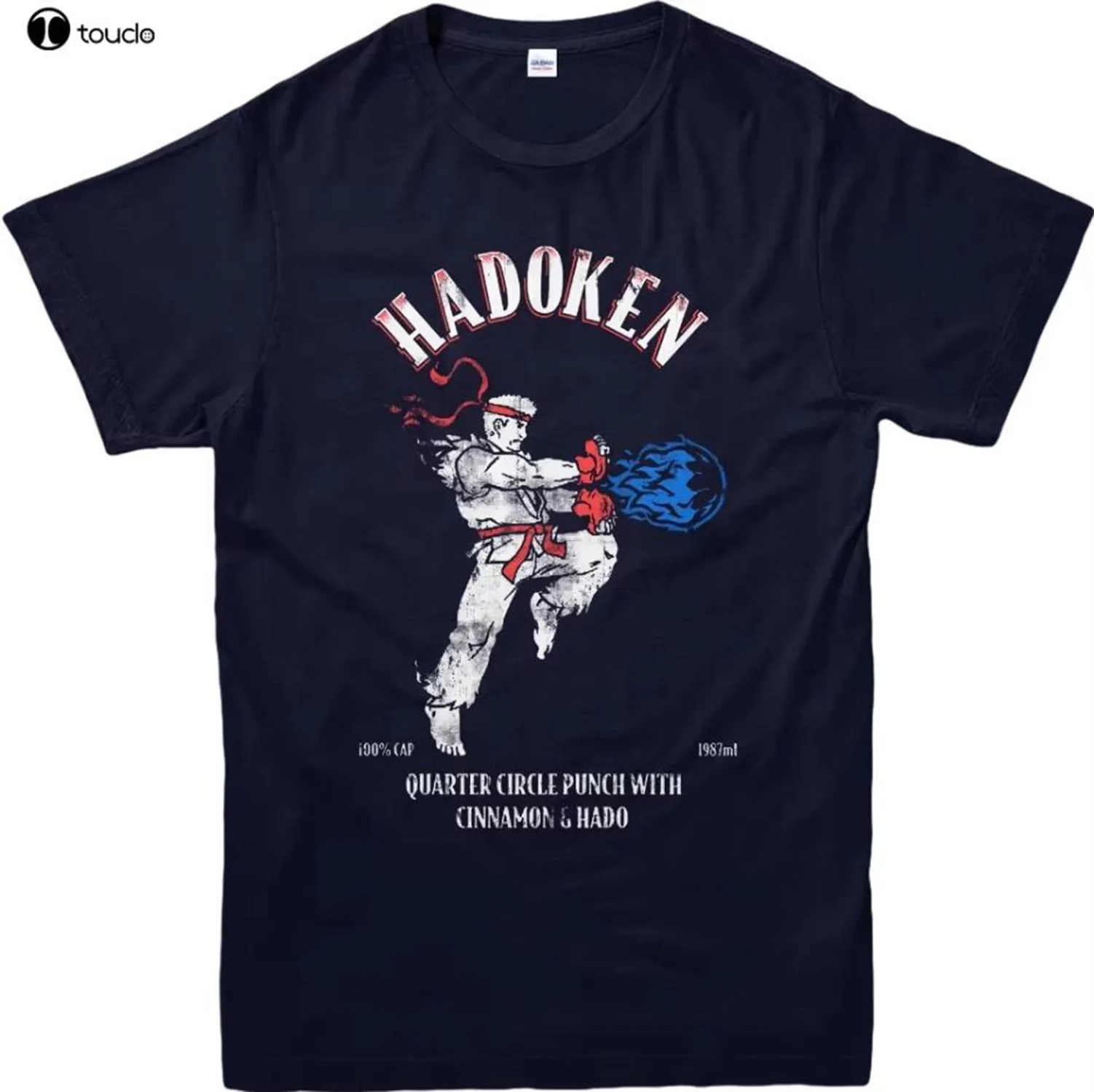 New Brand Clothing Custom Special Print MenFighter T-Shirt, Hadoken T-Shirt, Inspired Design Top Green T Shirt