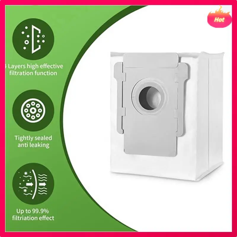 AD-فراغ كيس لجميع الغبار ل اي روبوت رومبا كومبو 10 ماكس أجزاء المكنسة الكهربائية كيس لجميع الغبار كفاءة اكسسوارات التنظيف المنزلية 6 قطعة