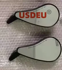 USDEU Motorcycle Mirror For Harley Davidson 1982-later all Black models leaf