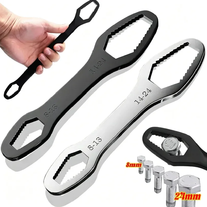 Self-tightening Adjustable Glasses Wrenches Universal Torx Wrench Double-head Spanner Glasses Wrenches Hand Tools  For Factory
